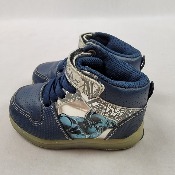 Marvel Black Panther toddler hightop shoes - Picture 5 of 8